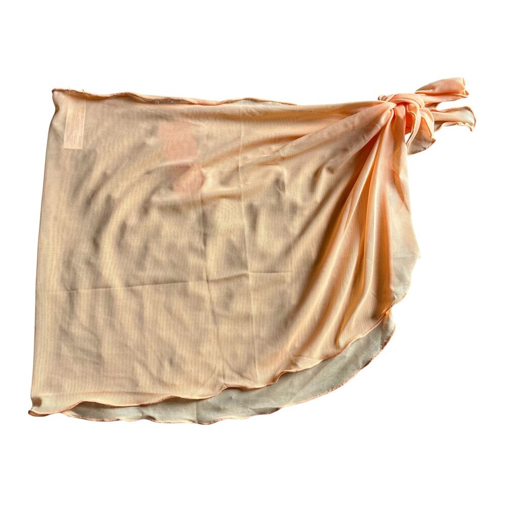 NWT! Juniors' Ninety-Nine° Mini Sarong Mesh Swim Cover Up One Size Fits All